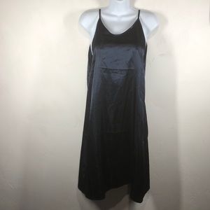 Tulle Navy blue slip dress size large